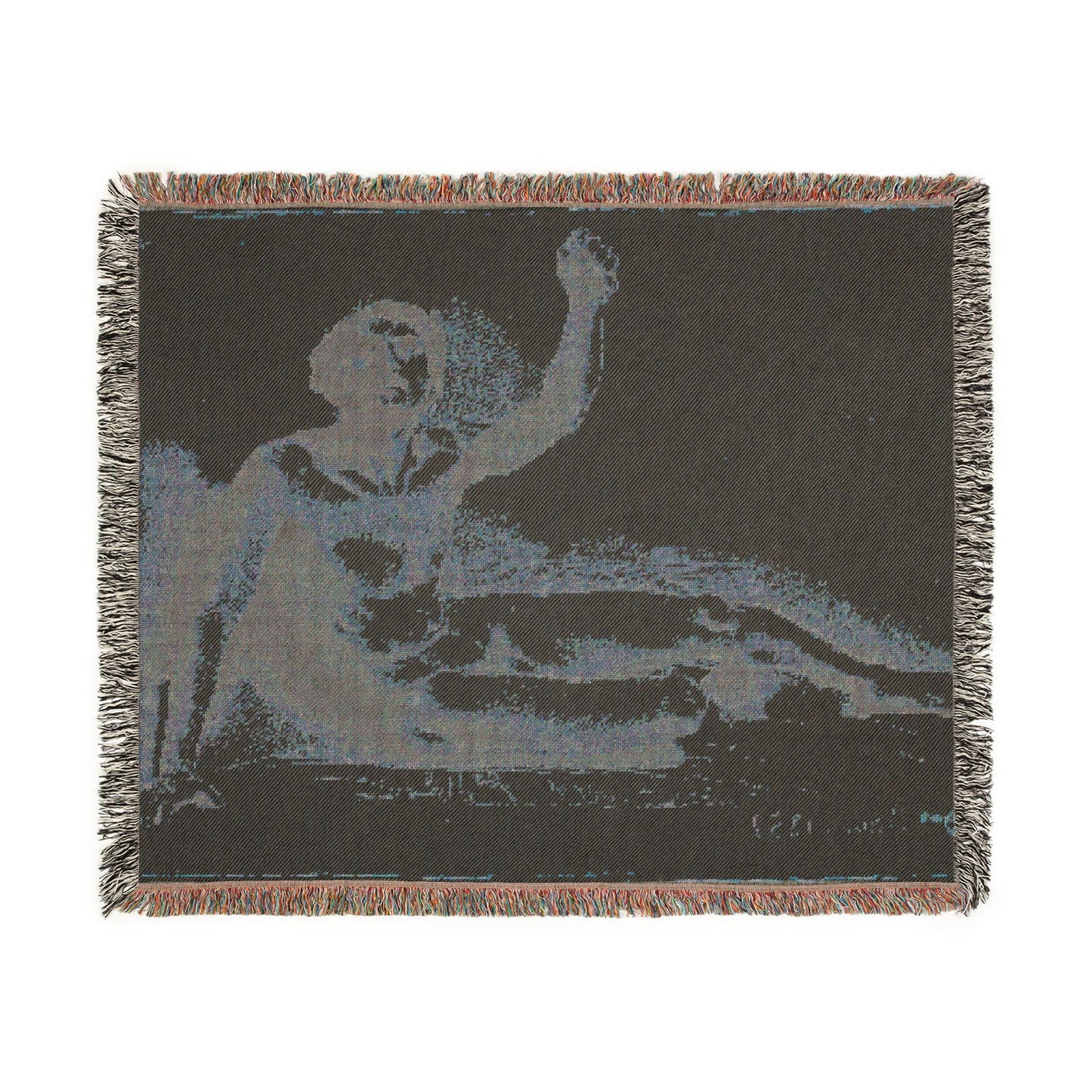 Hilaire Germain Edgar Degas - Study of a Male Nude | Tapestry Blanket