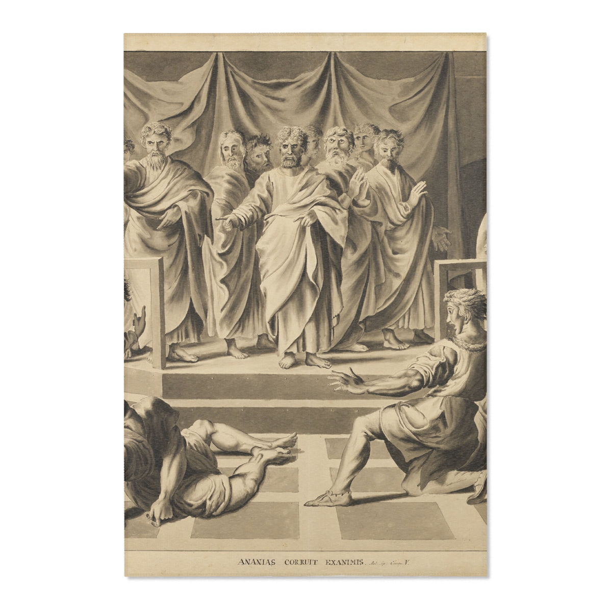 Death of Ananias — Constable Area Rug