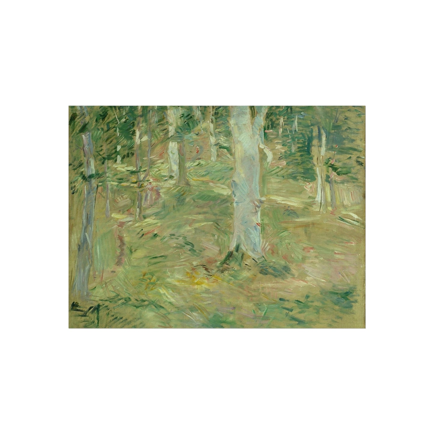 Berthe Morisot - Forêt de Compiègne | Fine Art Poster