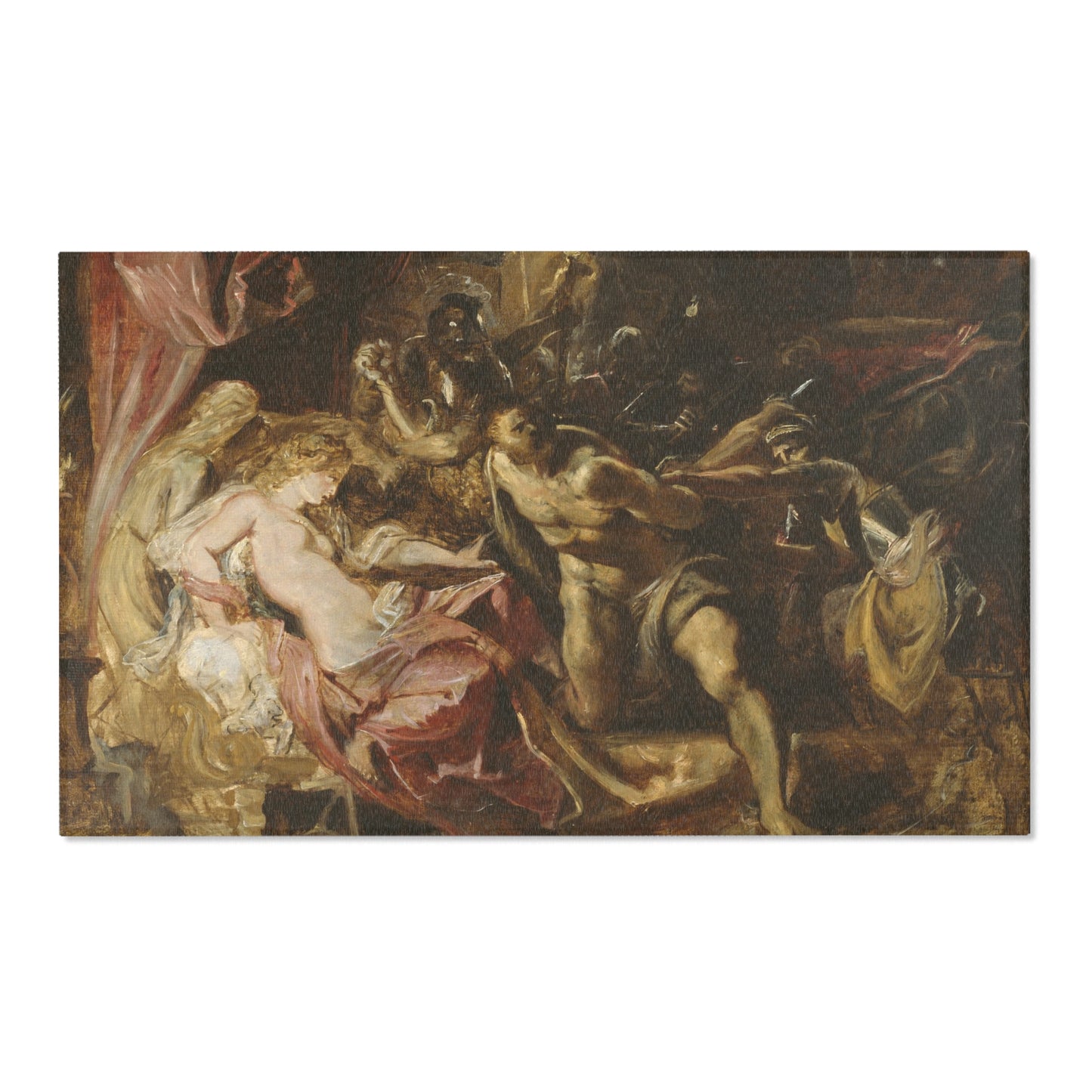Peter Paul Rubens - The Capture of Samson | Area Rug