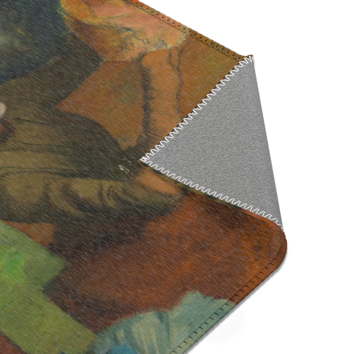 Hilaire Germain Edgar Degas - The Millinery Shop | Area Rug