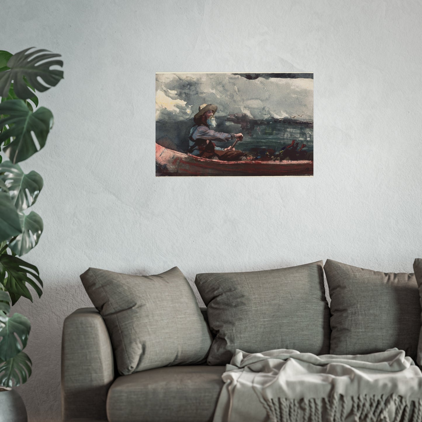 Winslow Homer - Adirondacks Guide | Fine Art Poster