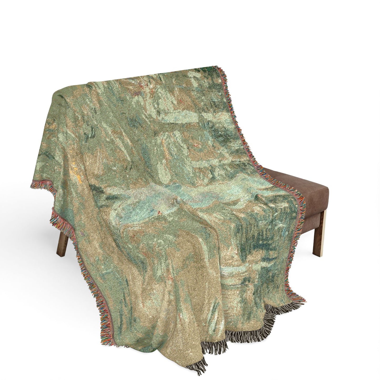 Berthe Morisot - Forêt de Compiègne | Woven Tapestry Blanket