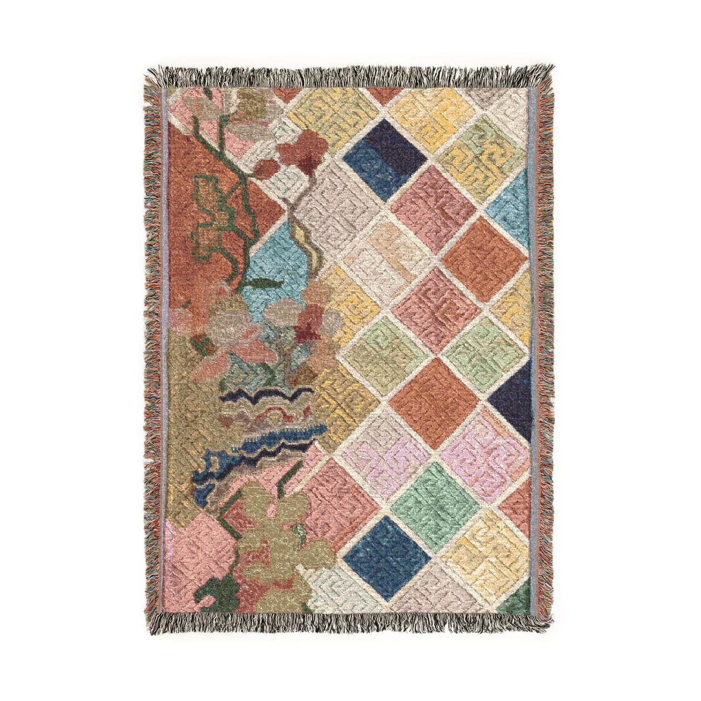 023_panel-furnishing-fabric | Woven Tapestry Blanket