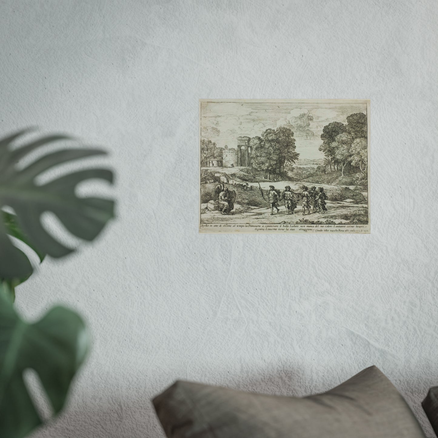 Claude Lorrain - Time, Apollo and the Seasons | Fine Art Poster
