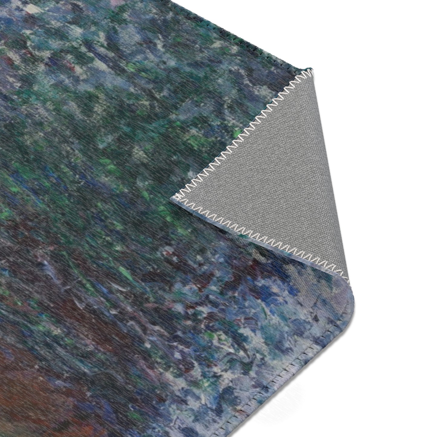 Claude Monet - Rocks at Port-Goulphar, Belle-Île | Area Rug