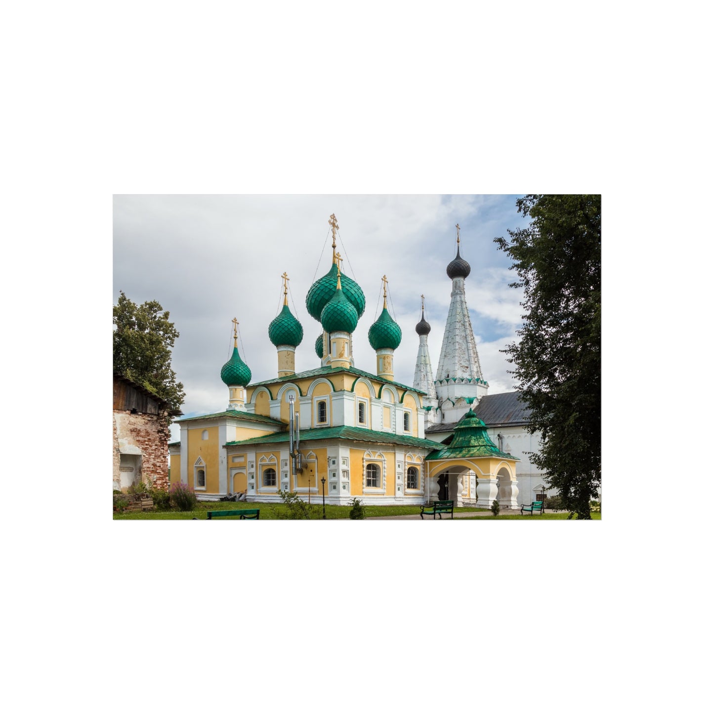 Church of the Beheading of Saint John the Baptist Alekseyevsky Monastery Uglich 2023-07-22 7459 | Fine Art Poster