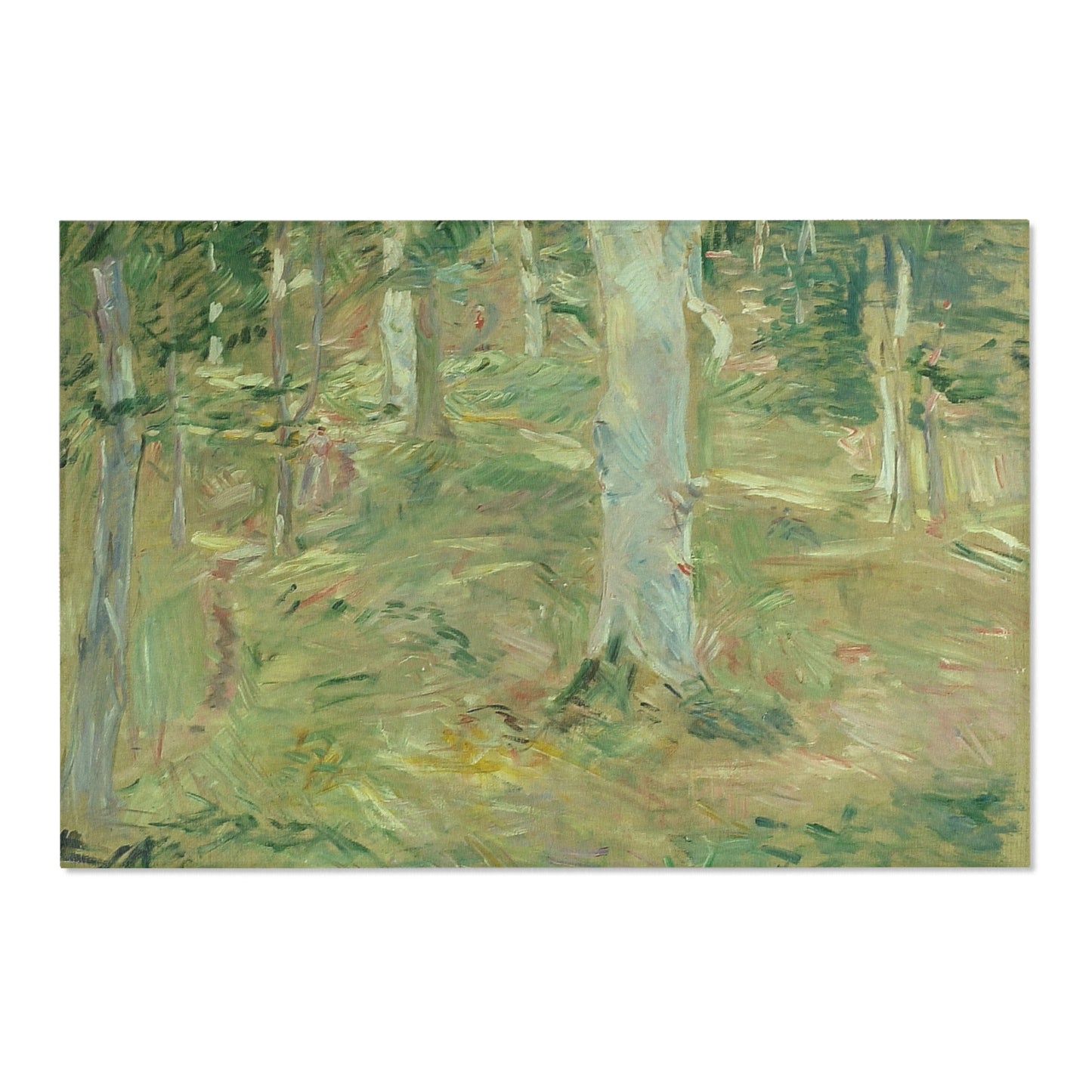 Berthe Morisot - Forêt de Compiègne | Area Rug