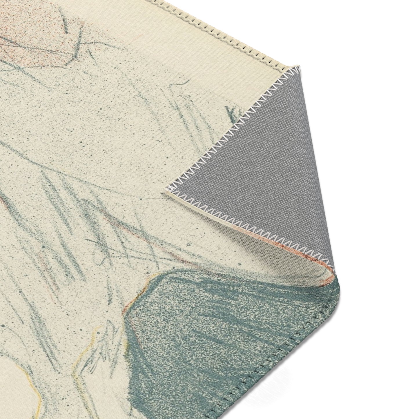 Henri de Toulouse-Lautrec - Debauchery (second plate) | Area Rug