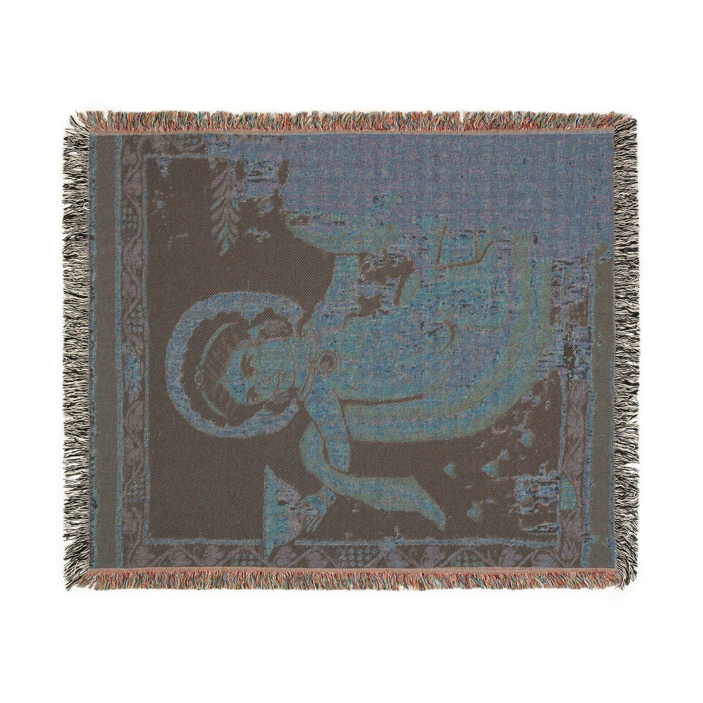 Nereid (Sea-Nymph) from a Hanging Woven Throw Blanket