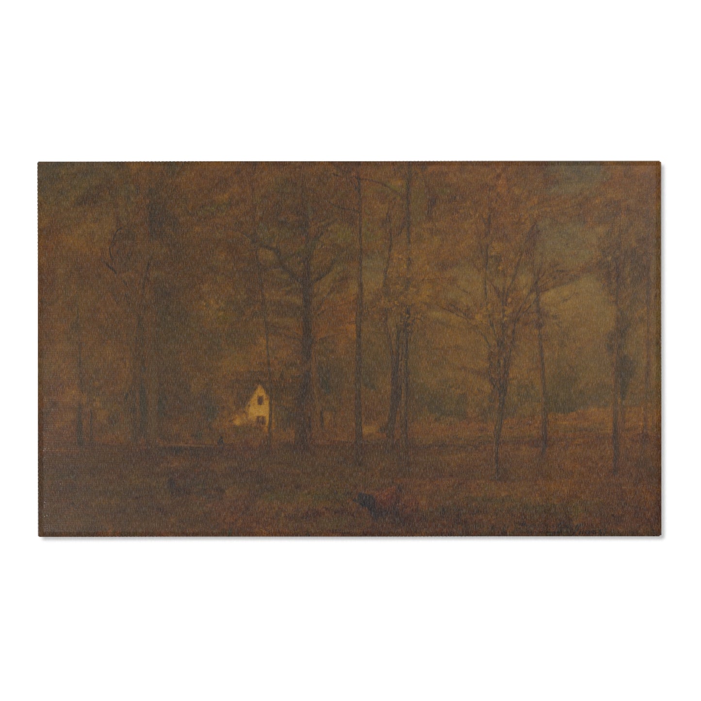 George Inness - Autumn Woods | Area Rug