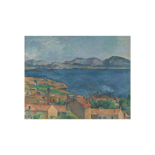 The Bay of Marseille, Seen from L'Estaque — Paul Cézanne Fine Art Poster