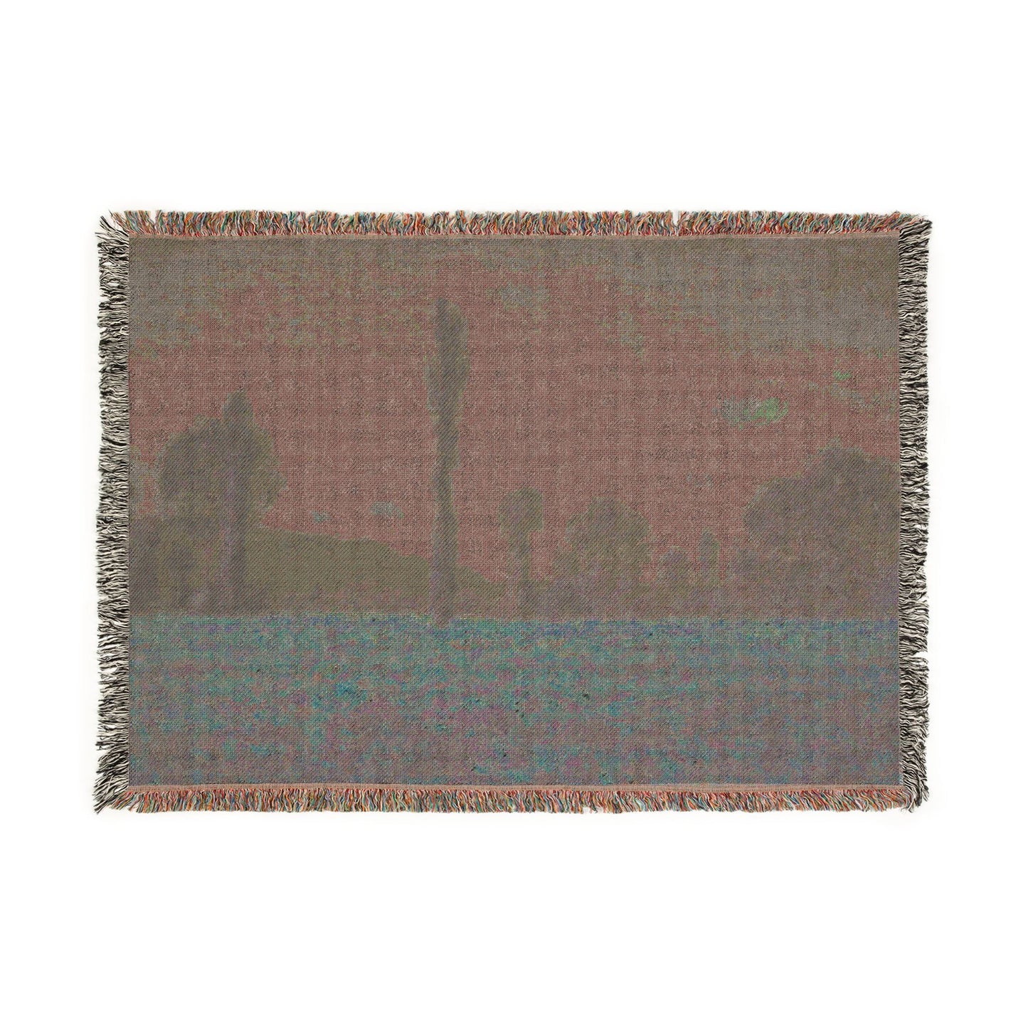 Claude Monet - Poppy Field (Giverny) | Woven Tapestry Blanket