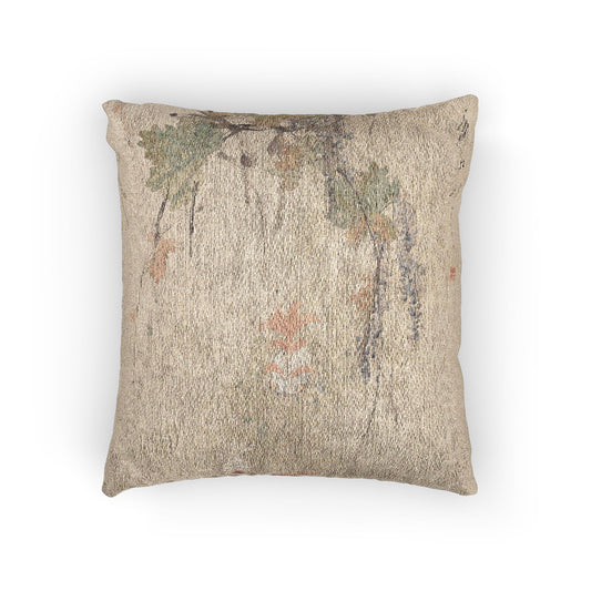Wisteria and Goldfish I Pillow
