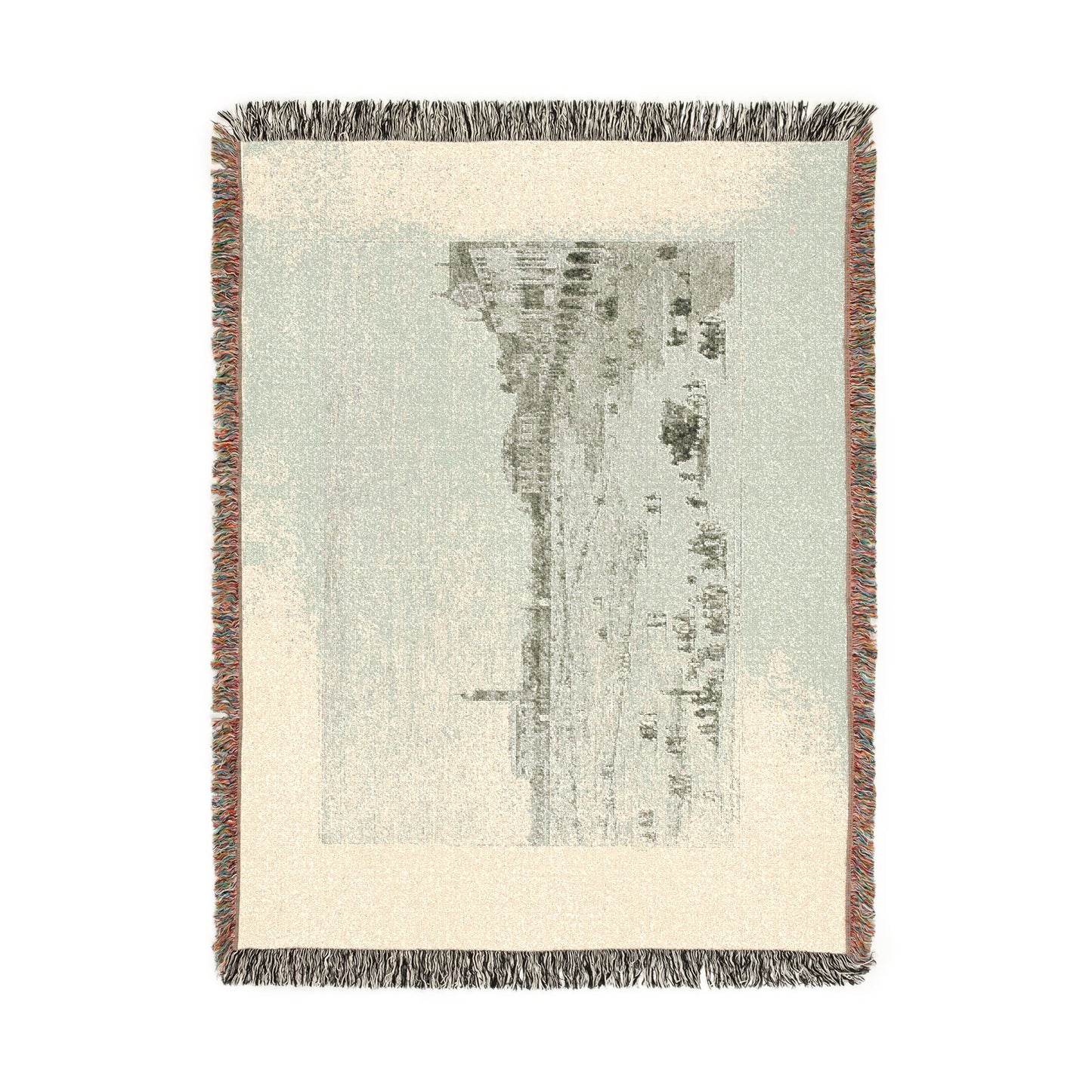 Canaletto - Prà della Valle, from Vedute | Woven Tapestry Blanket