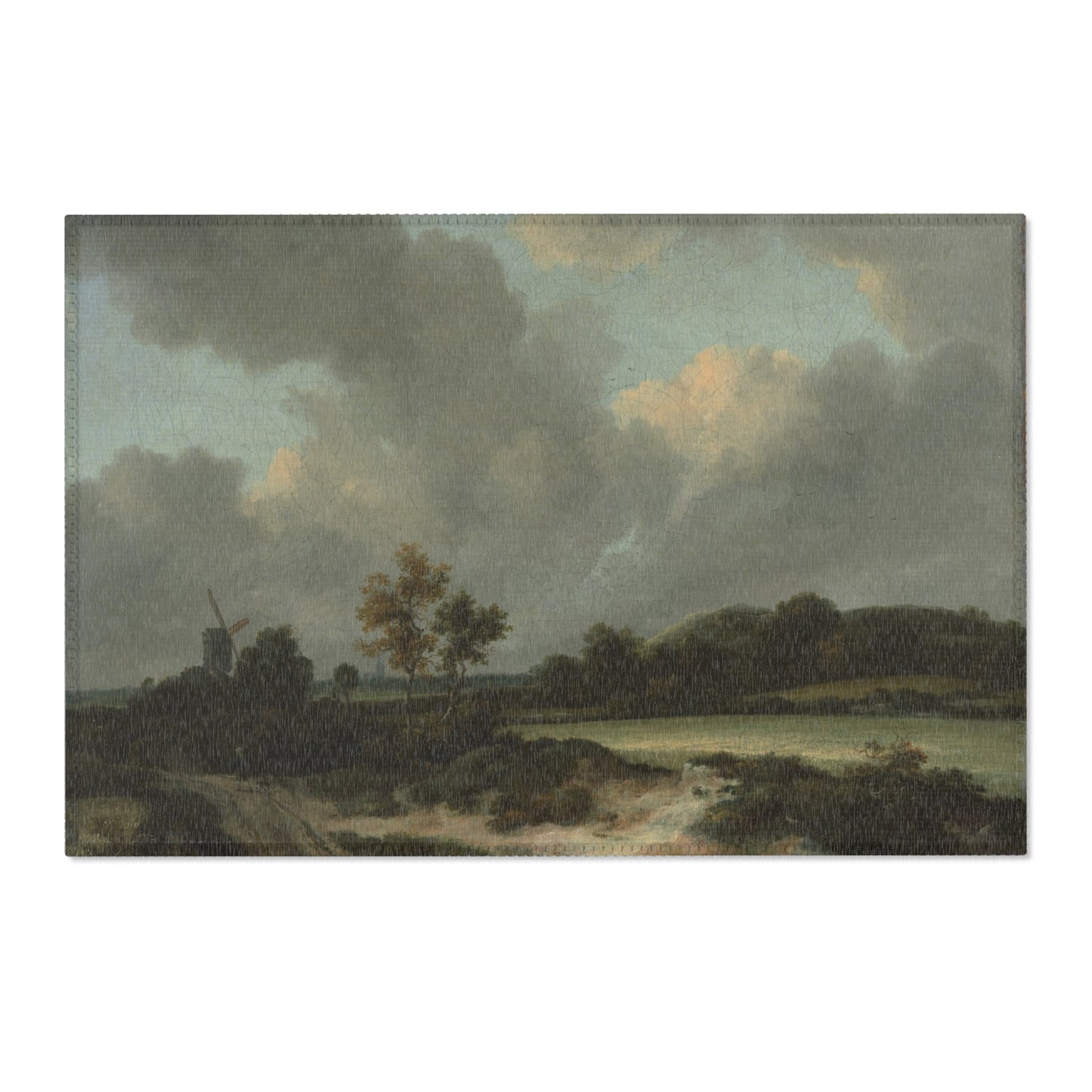 Jacob van Ruisdael - Grainfields | Area Rug