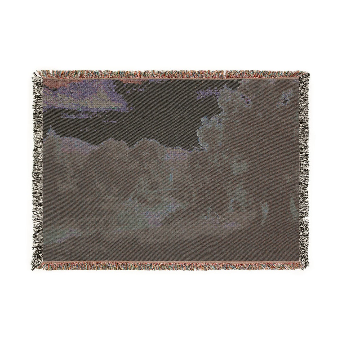 George Inness - The Old Mill | Woven Tapestry Blanket