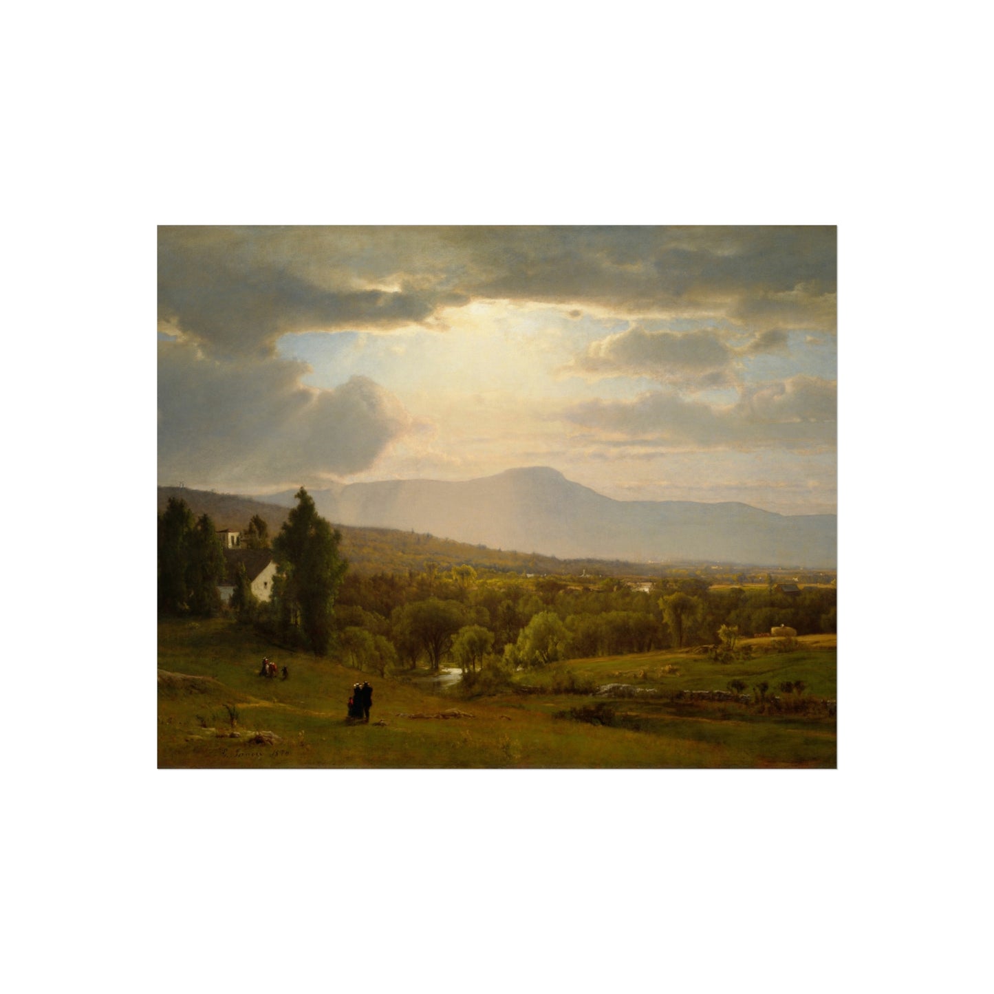 George Inness - Catskill Mountains | Fine Art Poster