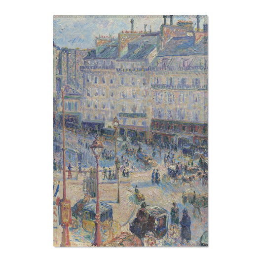 The Place du Havre, Paris — Pissarro Area Rug