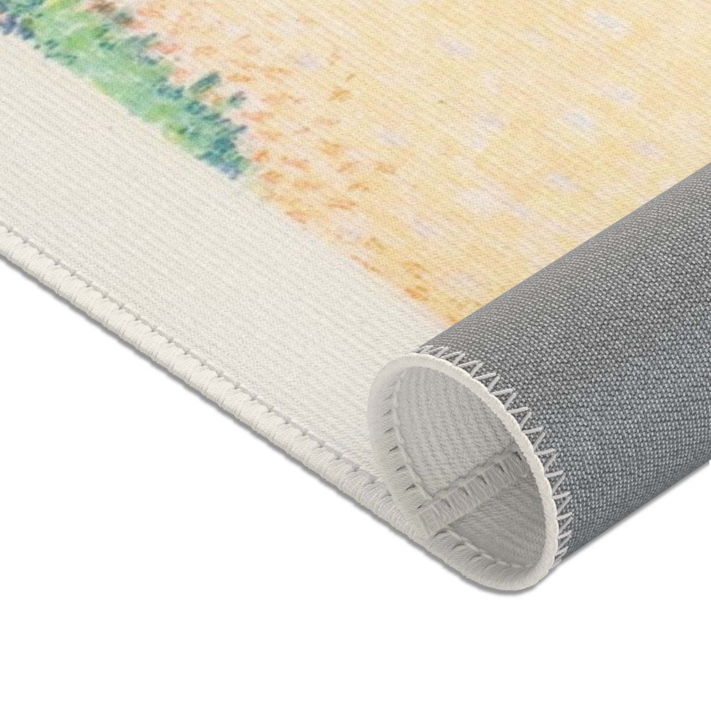 Paul Signac - The Andelys | Area Rug