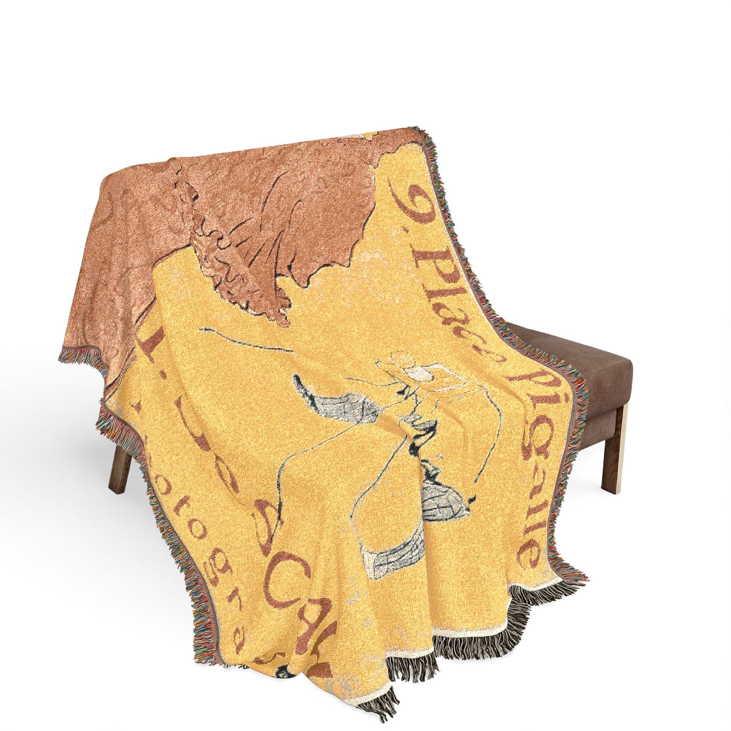 Henri de Toulouse-Lautrec - The Photographer Sescau | Woven Tapestry Blanket