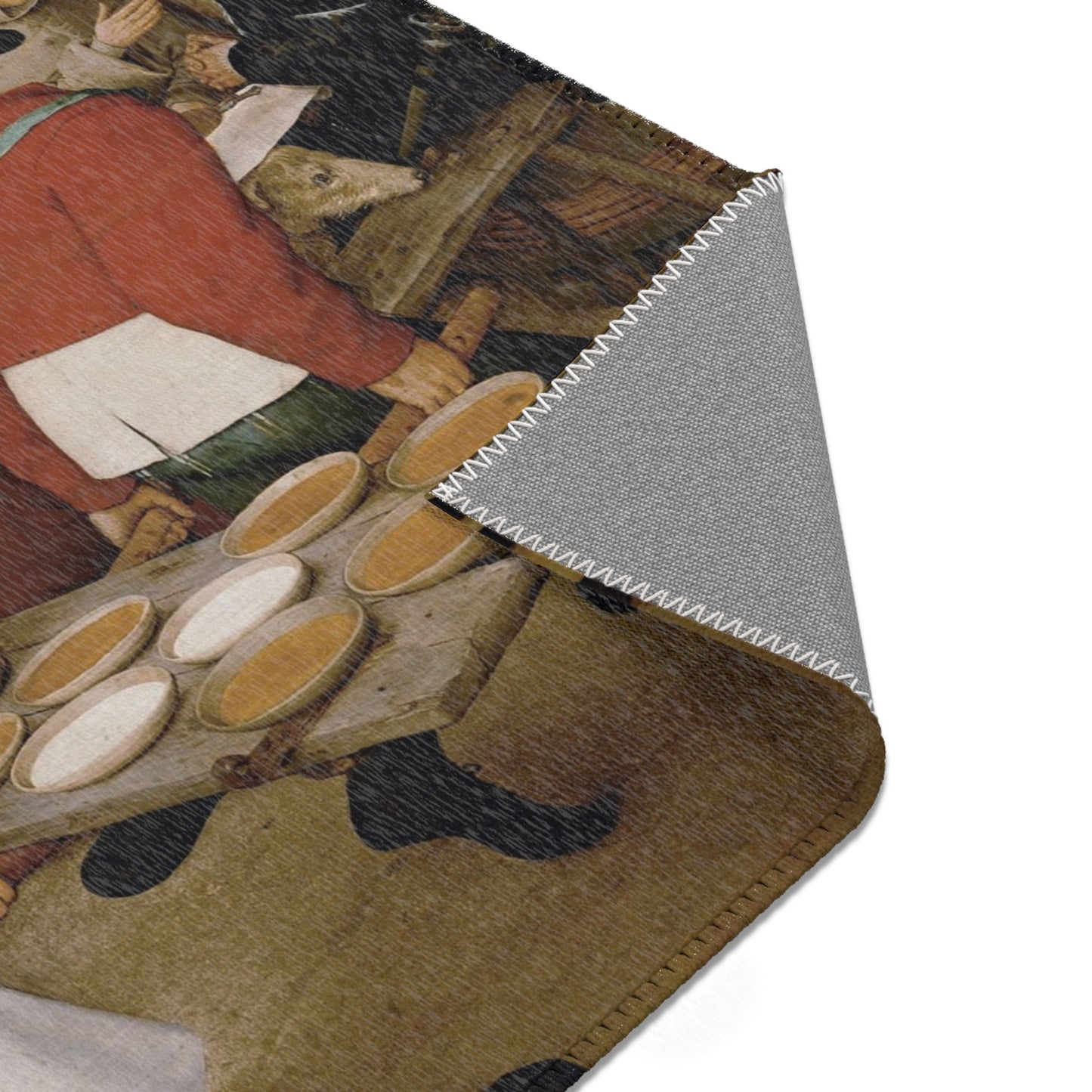 Pieter Bruegel the Elder - Peasant Wedding - Google Art Project 2 | Area Rug