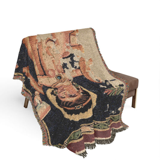 Nereid (Sea-Nymph) from a Hanging Woven Throw Blanket