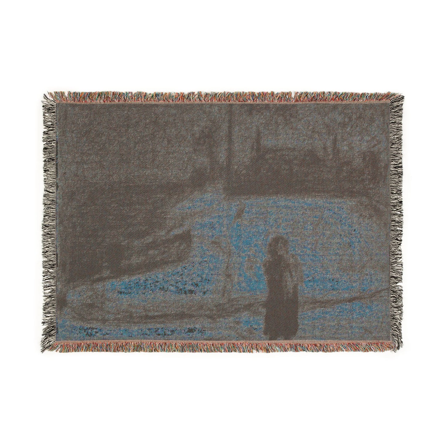 Georges Seurat - The Zone (Outside the City Walls) | Tapestry Blanket