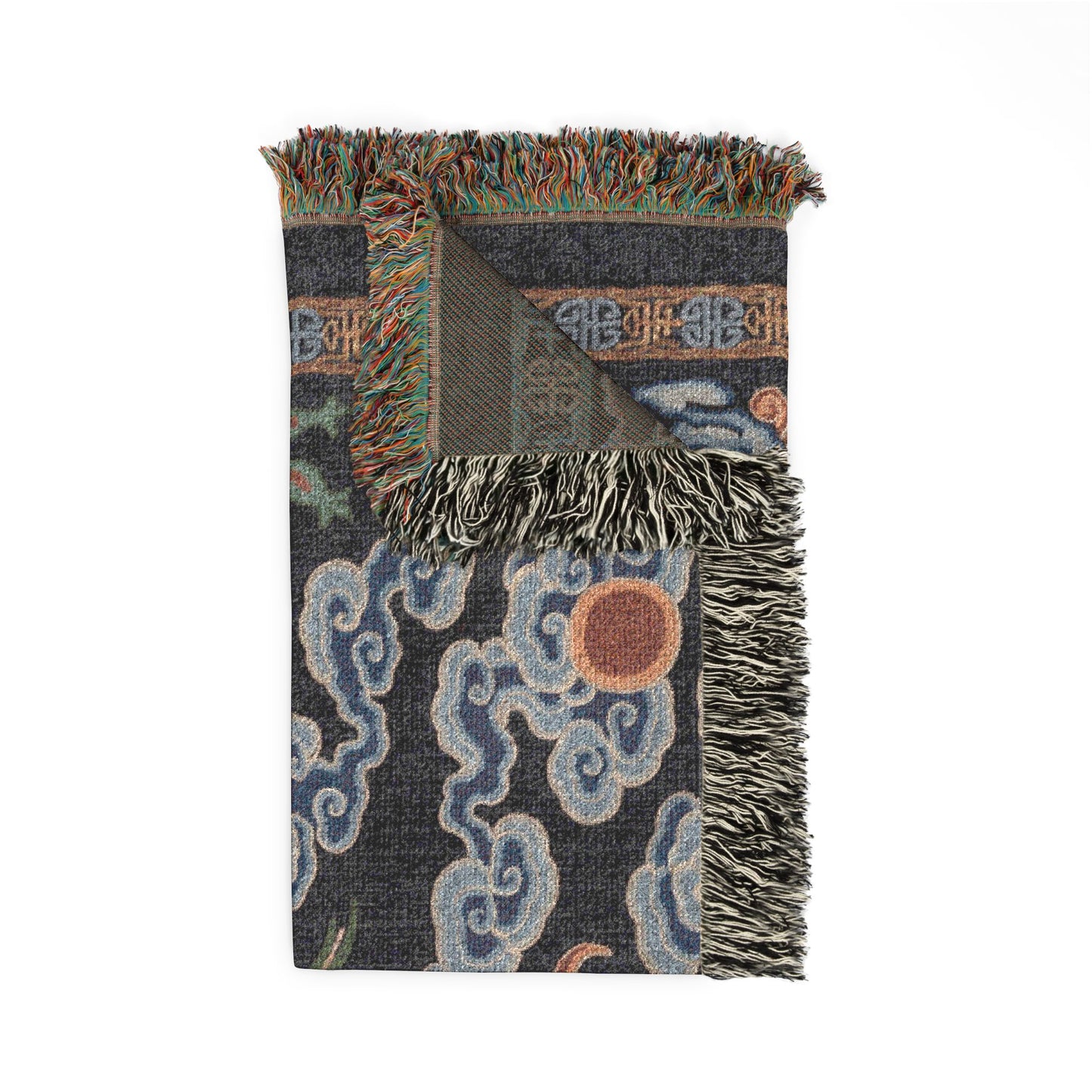 123_buzi-court-rank-badge | Woven Tapestry Blanket