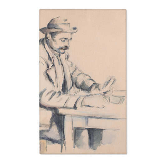 A Study for the Card Players — Cézanne Area Rug