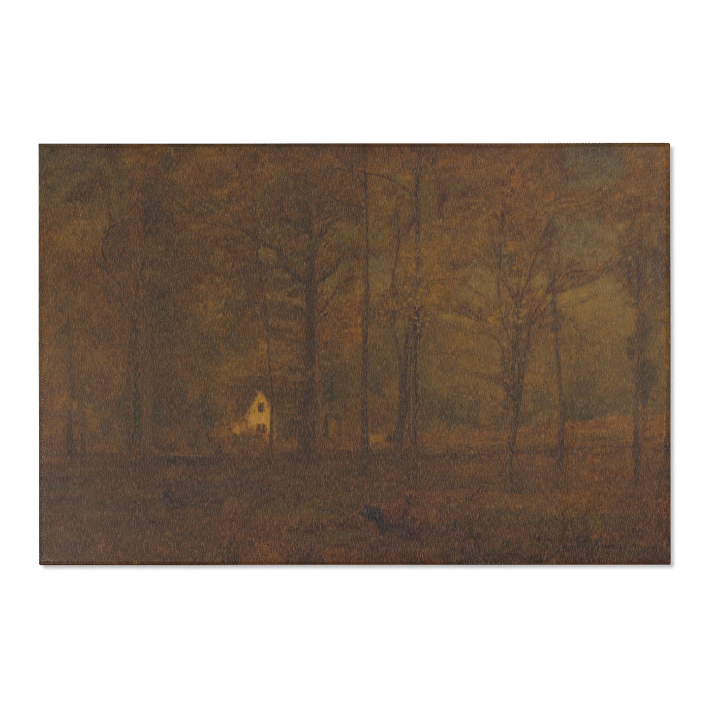 George Inness - Autumn Woods | Area Rug