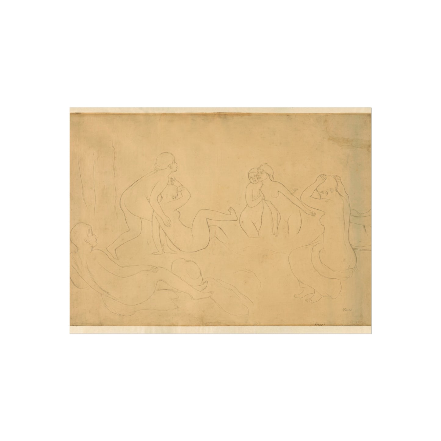 Pierre-Auguste Renoir - Bathers in a Forest | Fine Art Poster