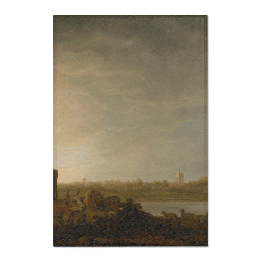 A View of Vianen — Cuyp Area Rug