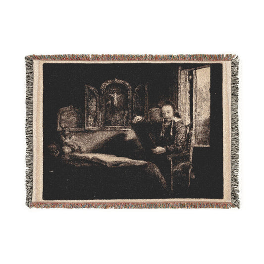 Abraham Francen, Apothecary — Rembrandt Tapestry Blanket