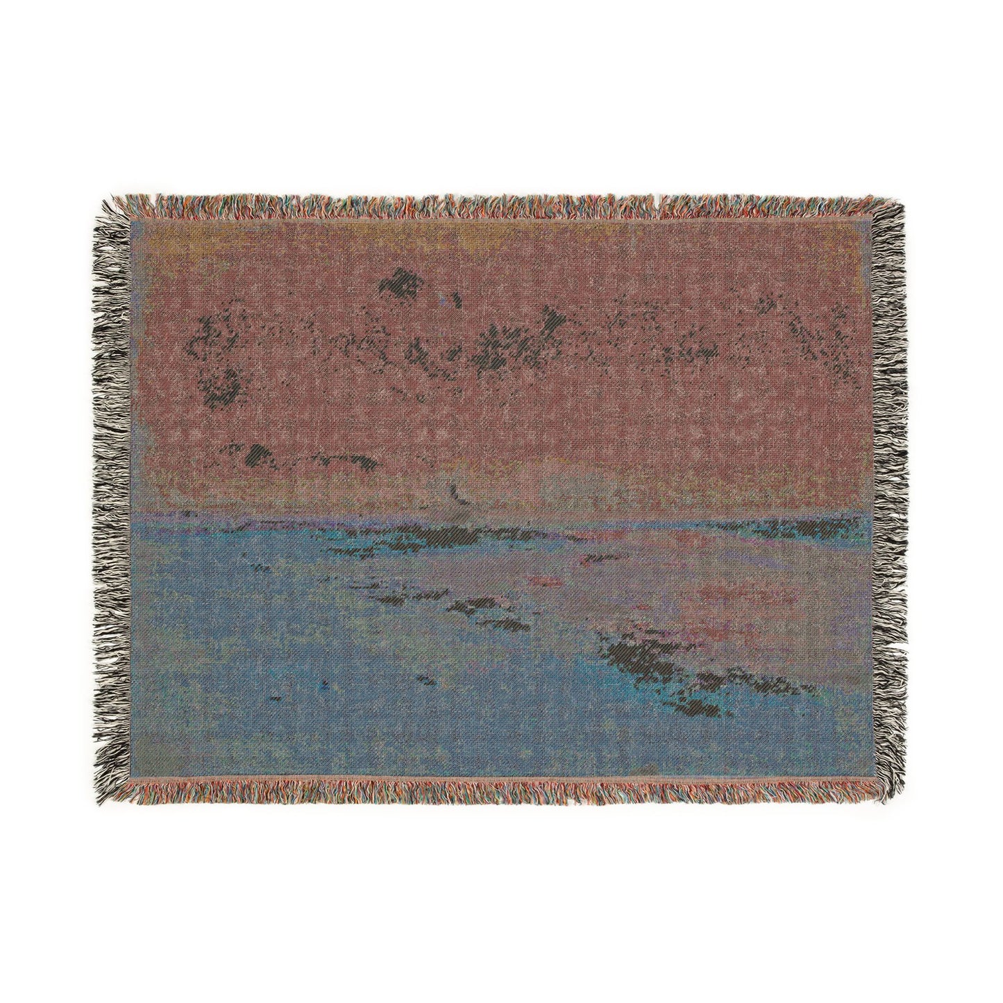 Hilaire Germain Edgar Degas - Beach at Low Tide (Mouth of the River) | Woven Tapestry Blanket