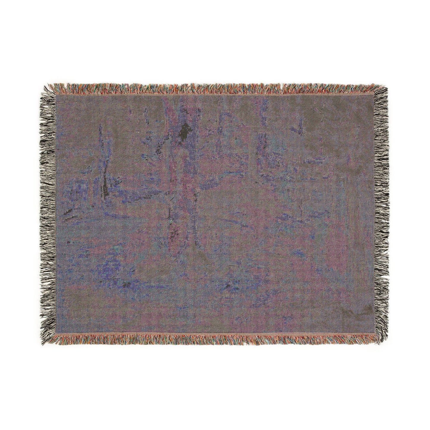 Berthe Morisot - Forêt de Compiègne | Woven Tapestry Blanket