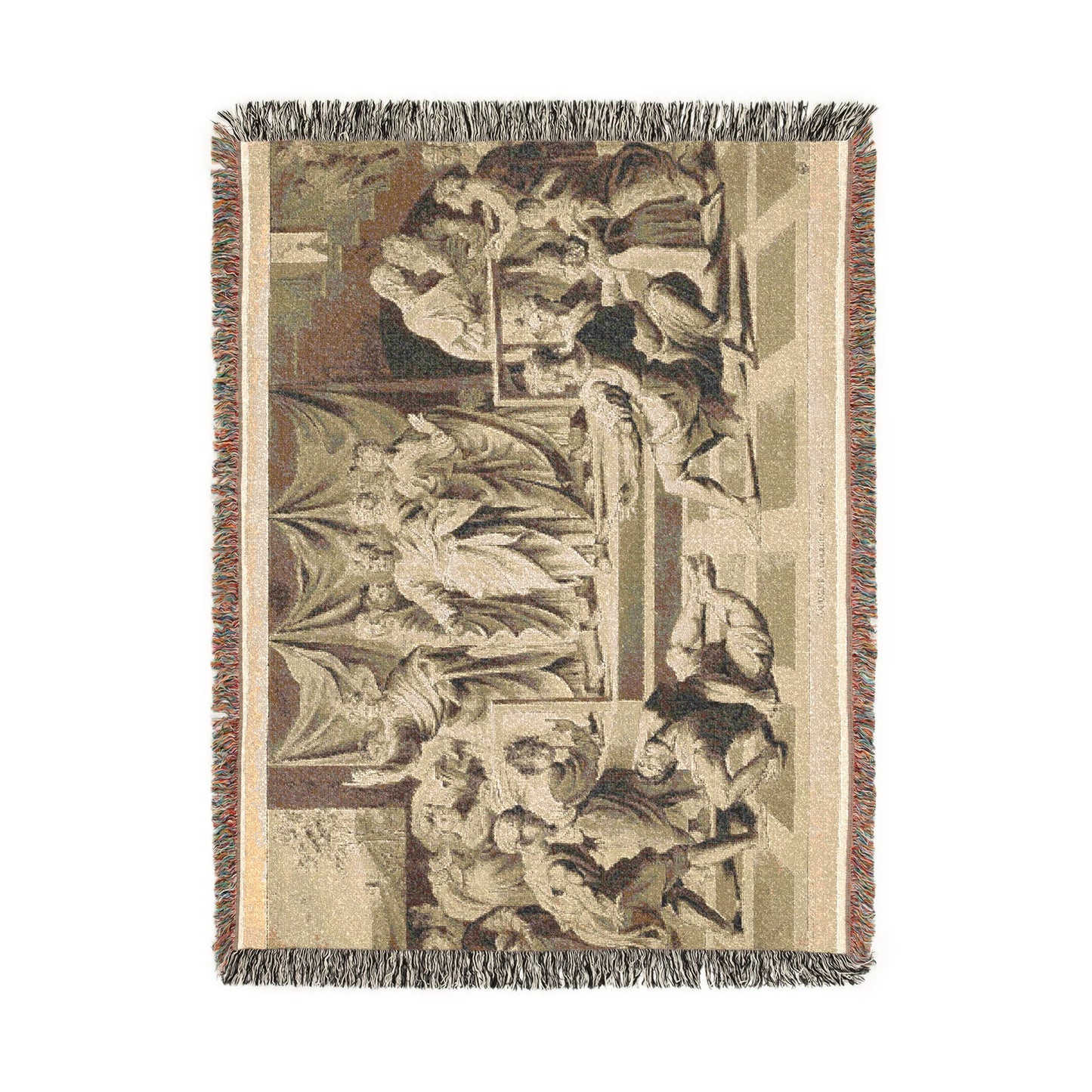 John Constable - Death of Ananias | Woven Tapestry Blanket