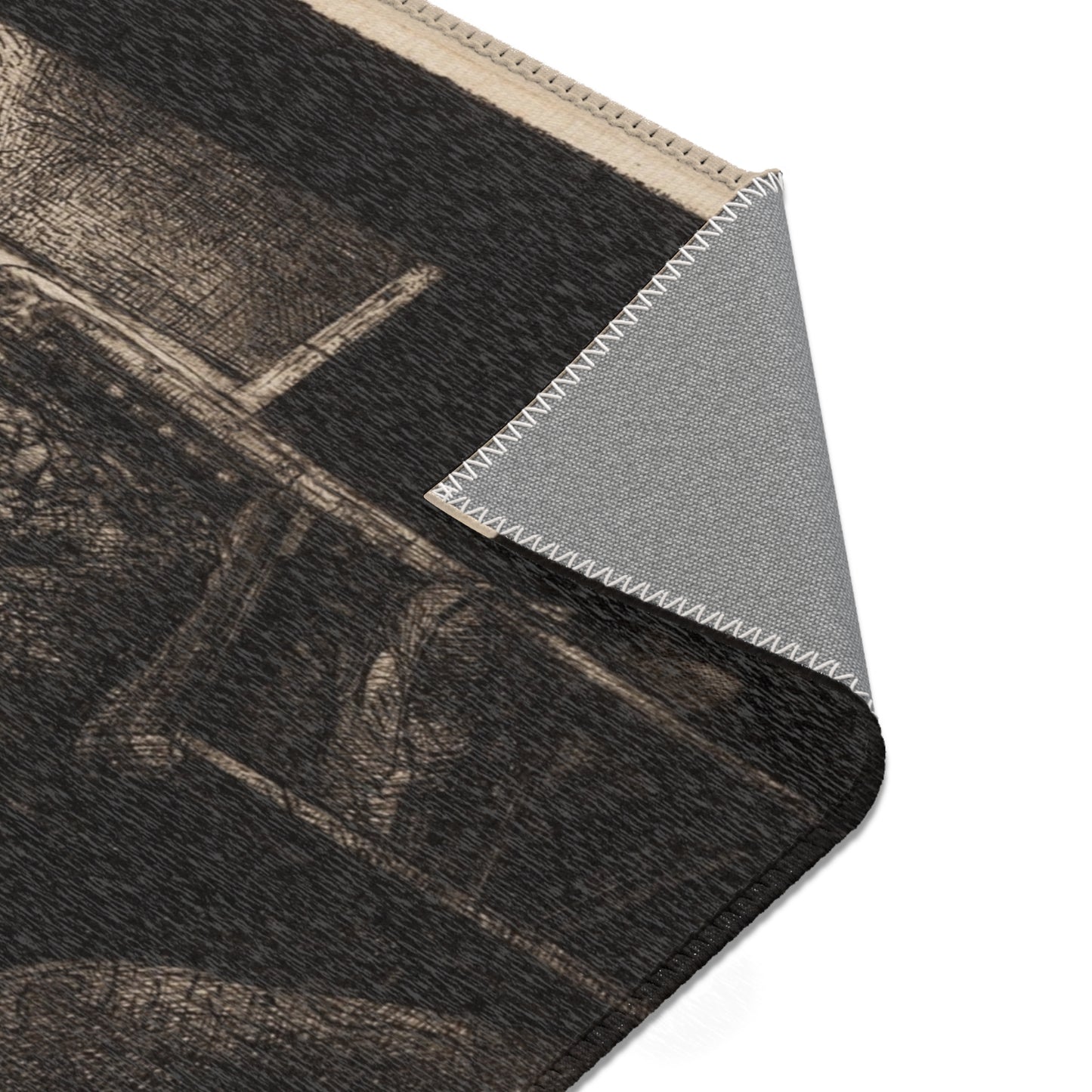 Rembrandt van Rijn - Abraham Francen, Apothecary | Area Rug