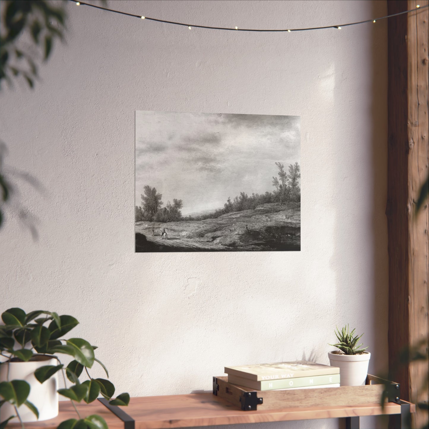 Aelbert Cuyp (1620 - 1691) - Spring landscape - 861G - Gemäldegalerie | Fine Art Poster