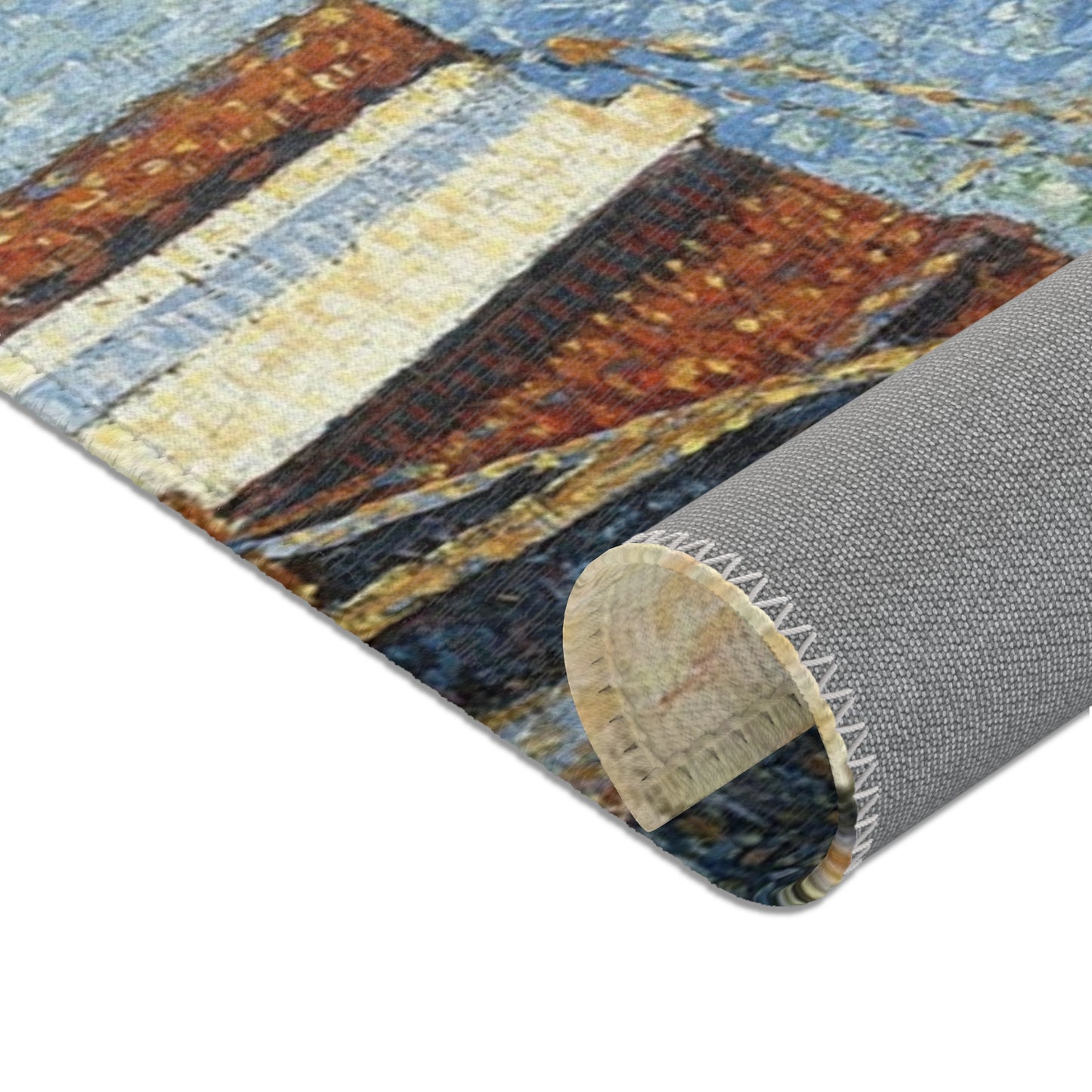 Paul Signac - Les Andelys, Côte d'Aval | Area Rug