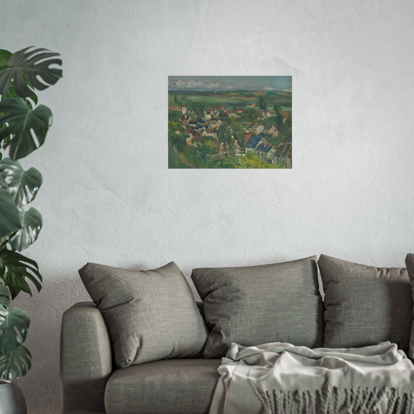 Paul Cezanne - Auvers, Panoramic View | Fine Art Poster