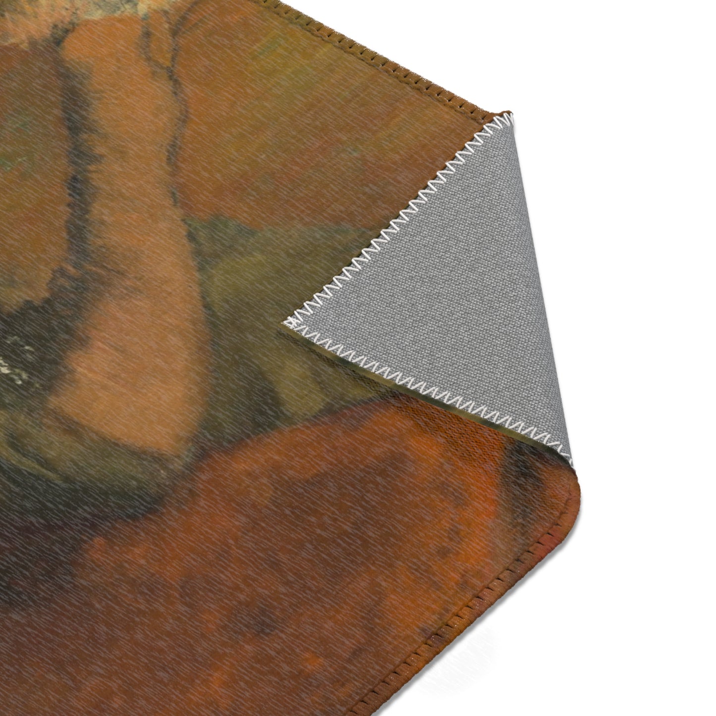 Hilaire Germain Edgar Degas - The Millinery Shop | Area Rug