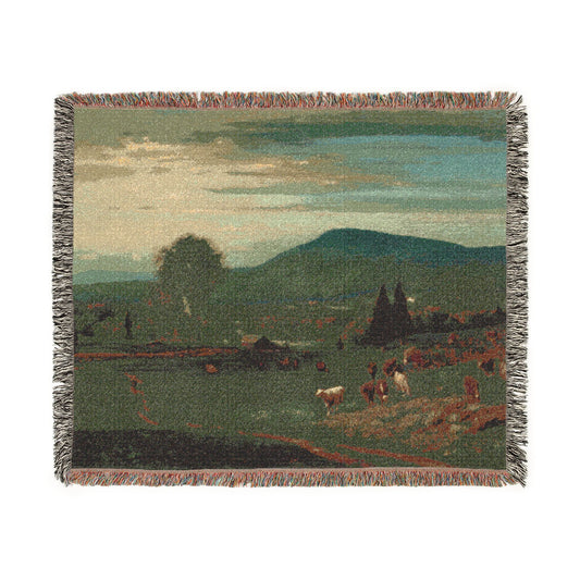Summer in the Catskills — Inness Tapestry Blanket