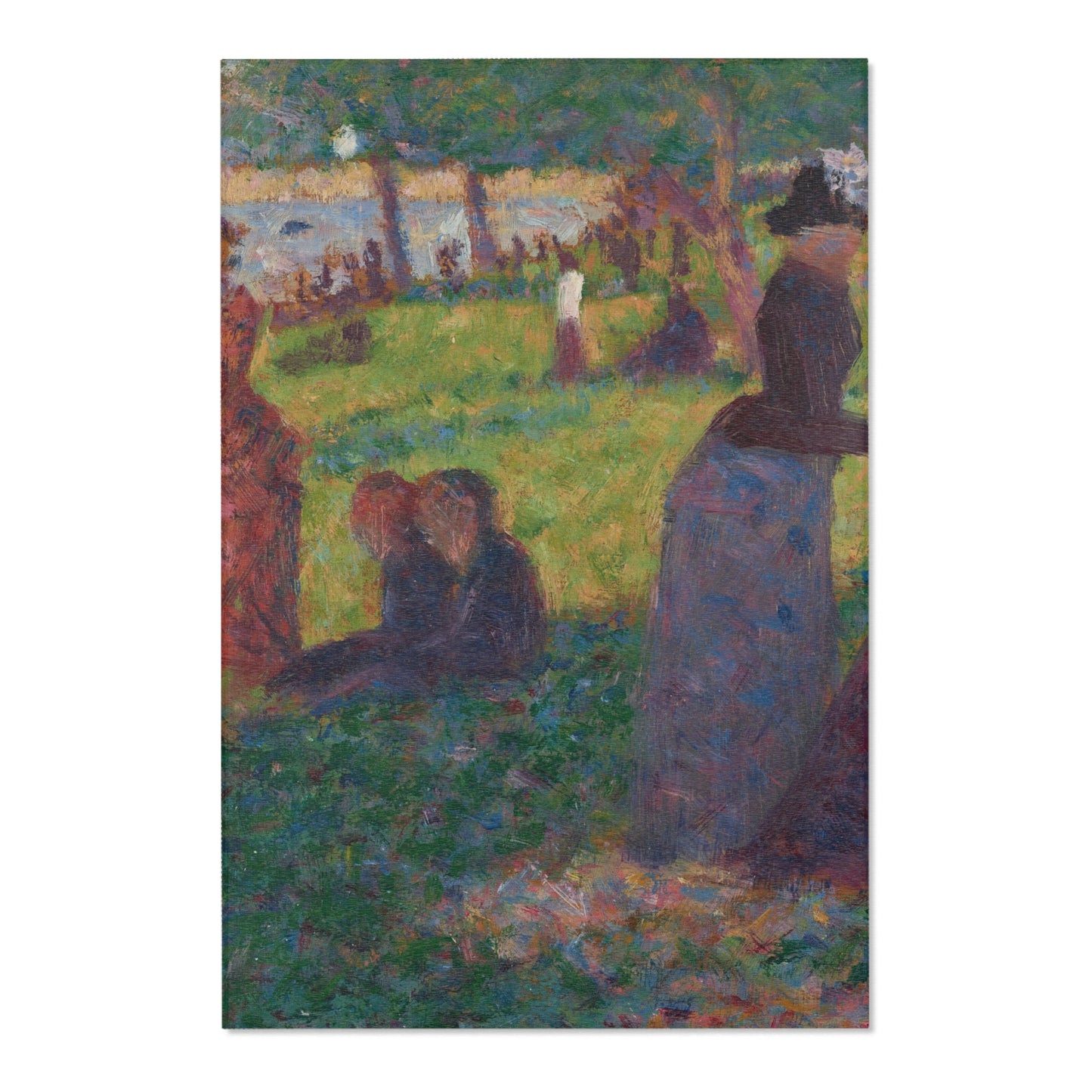 Georges Seurat - Oil Sketch for A Sunday on La Grande Jatte — 1884 | Area Rug