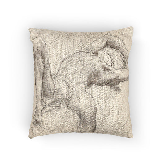 Bound Man; Sketch of Bound Man — Sargent Pillow