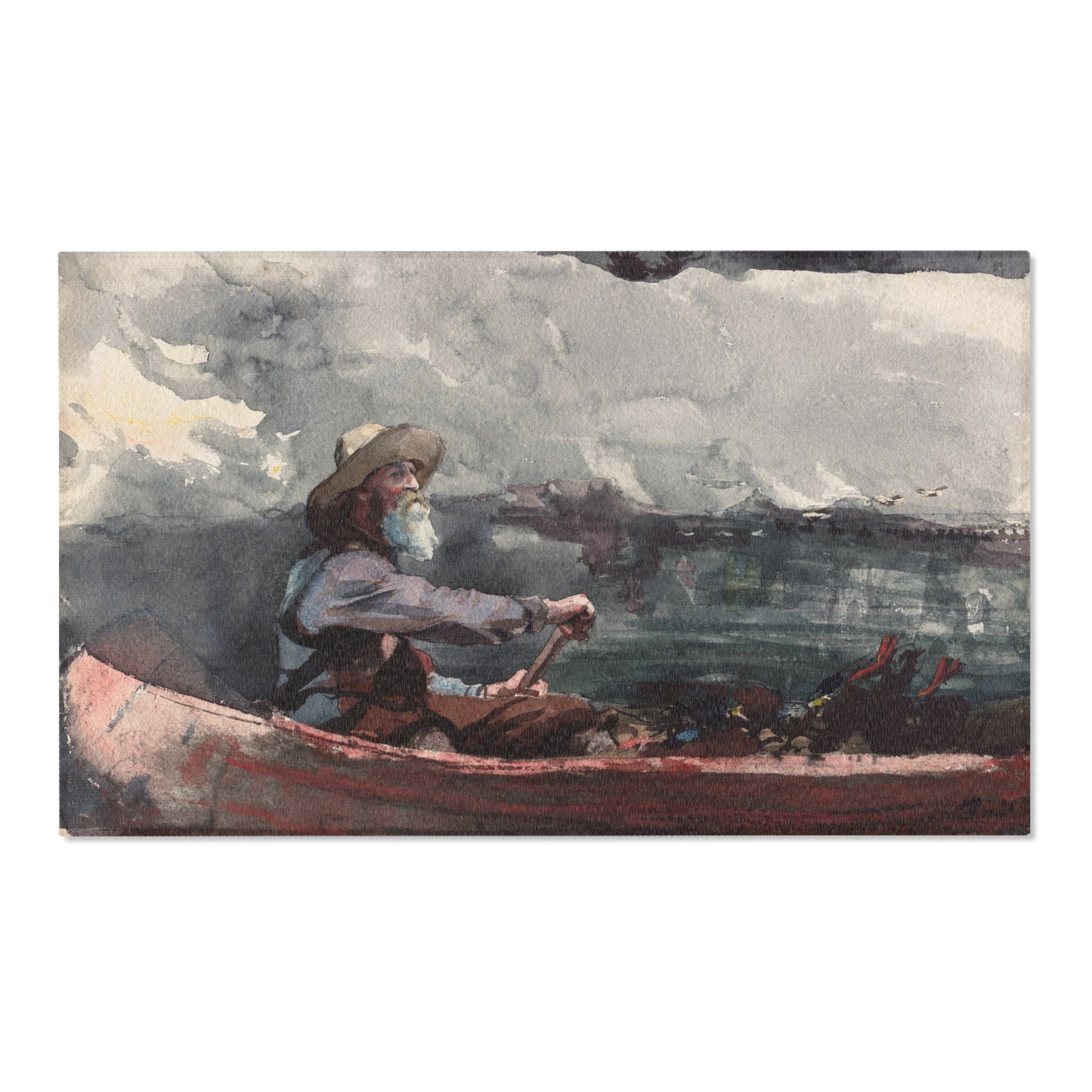 Winslow Homer - Adirondacks Guide | Area Rug