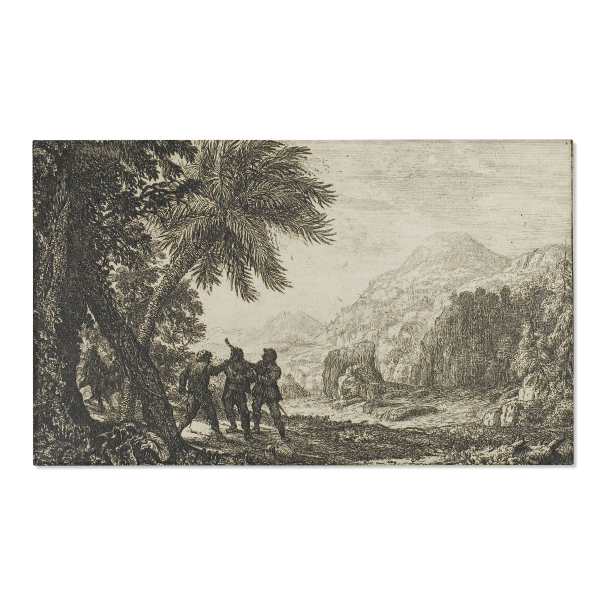 Scene of Brigands — Lorrain Area Rug