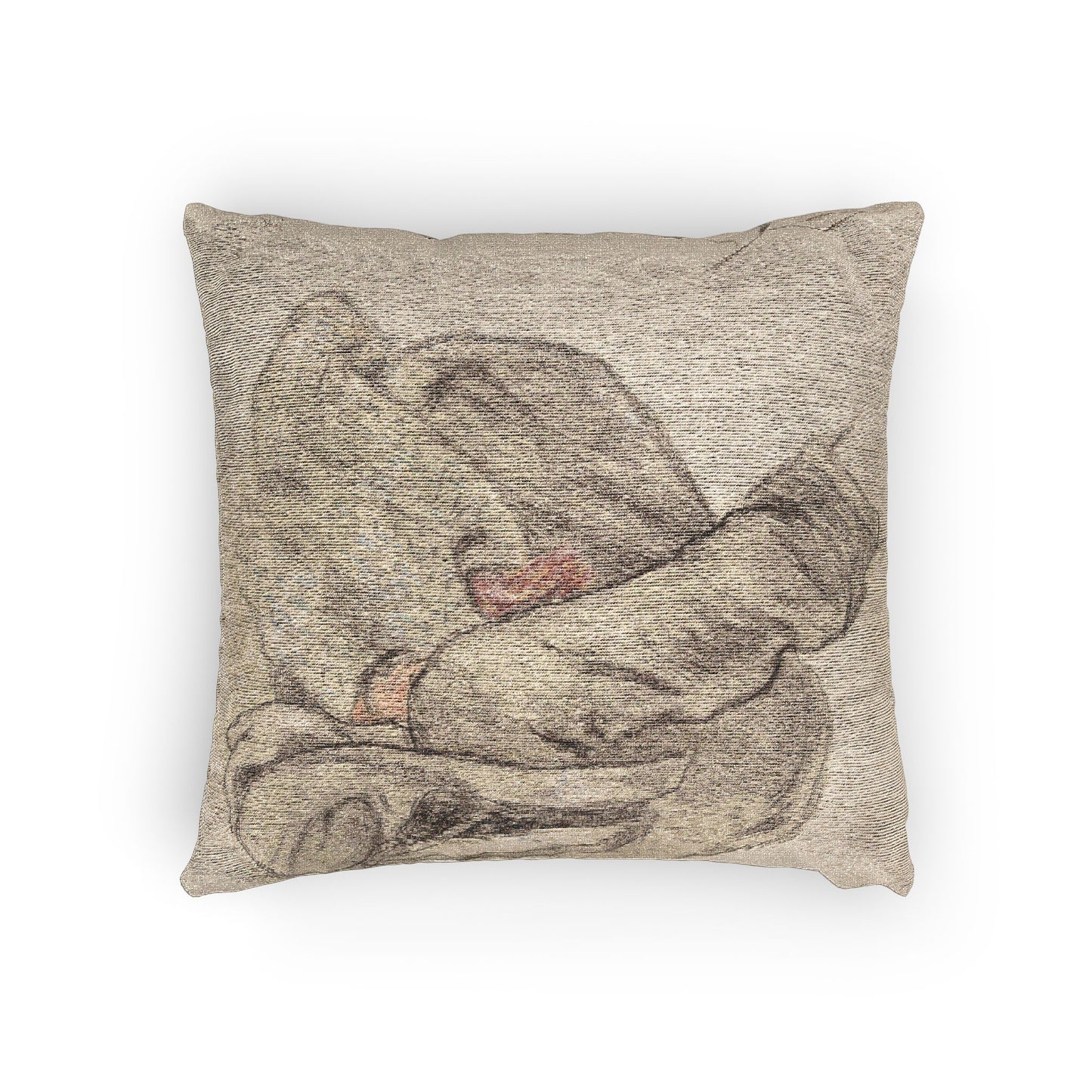 Paul Gauguin - Seated Breton Woman | Woven Pillow