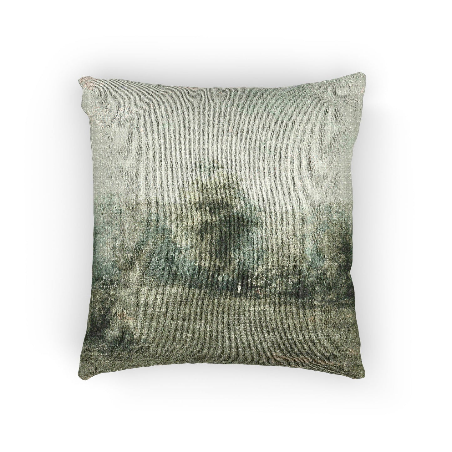 George Inness - Landscape | Woven Pillow