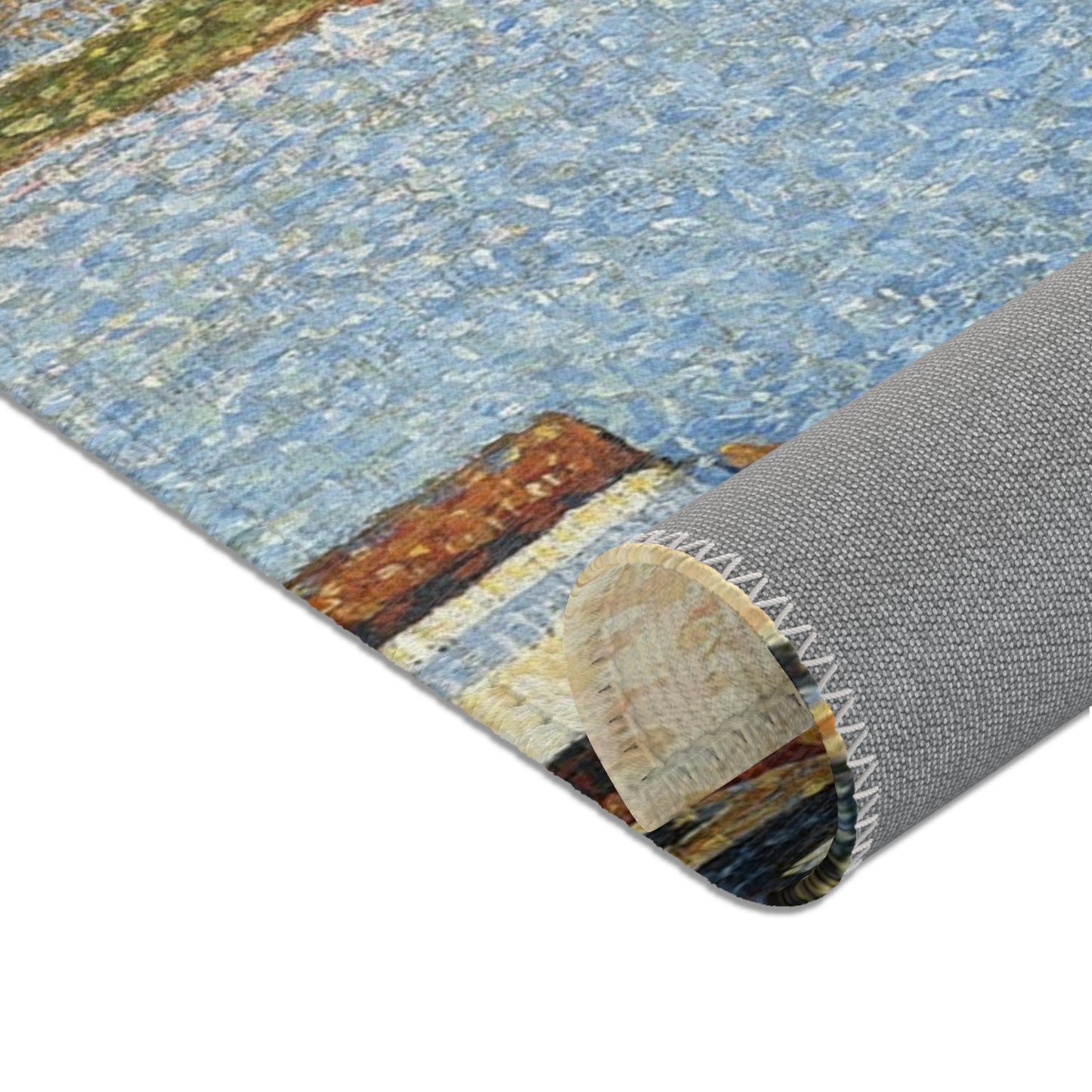 Paul Signac - Les Andelys, Côte d'Aval | Area Rug